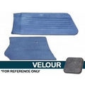 Type 3 Squareback 1961-67, Rear Only Quarter Panel, 2pc. - Velour